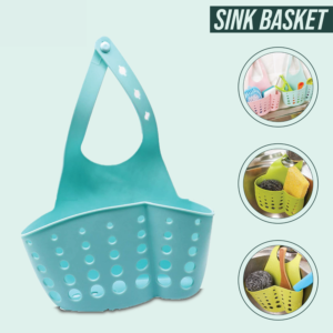 Kitchen Sink Sponge Holder Basket