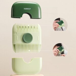 2 in 1 Hair Trimmer, Double-Sided Design with Cover