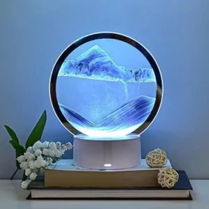 Sandscape Lamp 3D Moving Sand Art Frame Night Light