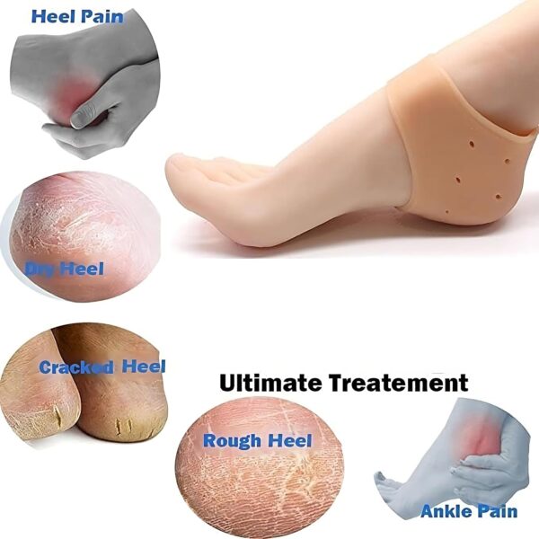 Silicone Heel Socks - Image 7
