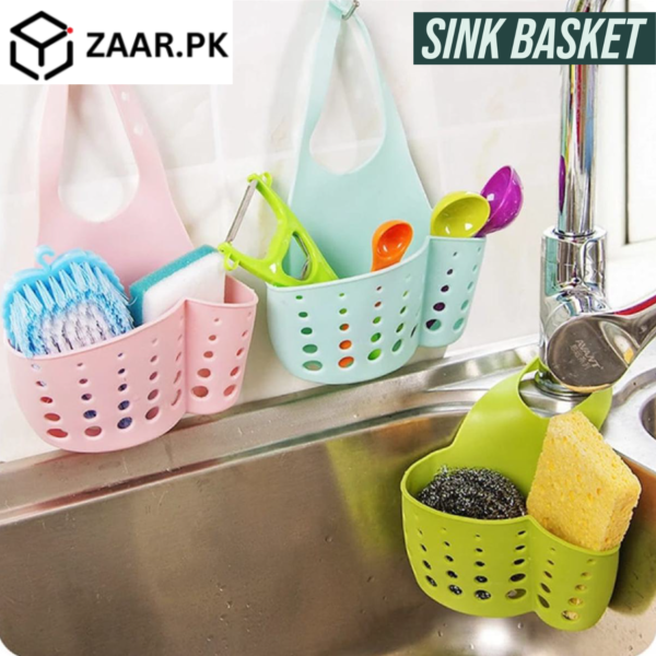 Kitchen Sink Sponge Holder Basket - Image 2