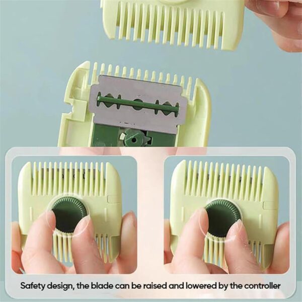 2 in 1 Hair Trimmer, Double-Sided Design with Cover - Image 6