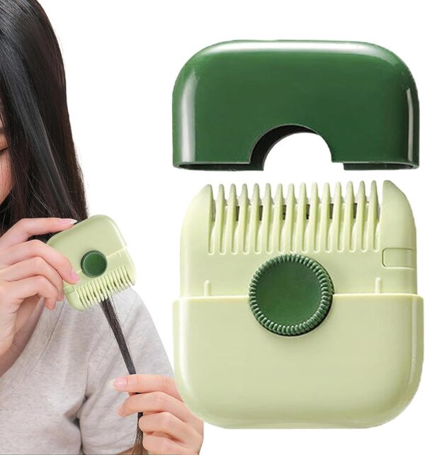 2 in 1 Hair Trimmer, Double-Sided Design with Cover - Image 2