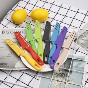 Sharp and Durable Small Kitchen Knife with Protective Cover