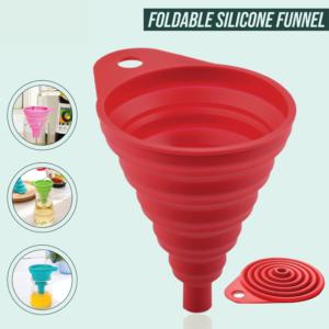Mini Kitchen Silicone Funnel