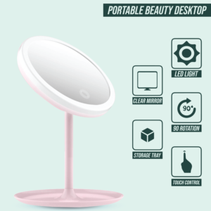 Rotating Cosmetic Mirror