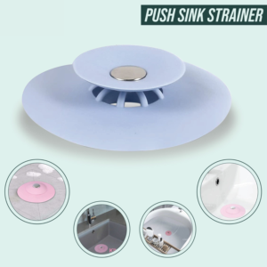 Silicone Hair Sink Flex Strainer Drainer