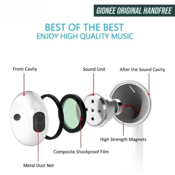 Gionee 100% Original Handsfree - Image 11