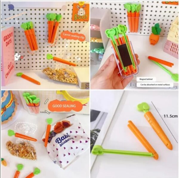 Cute Carrot Sealing Clip - Image 7