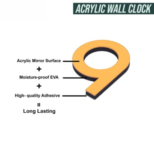 Wooden Wall Clock - Image 3