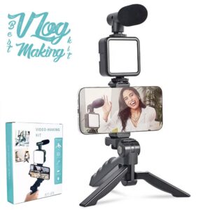 Vlogging Kit, Video Making Kit for Mobile Phones