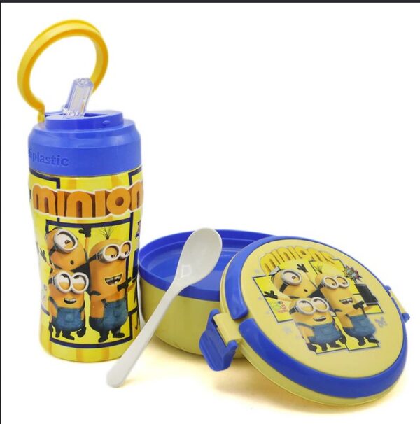 LUNCH BOX FOR SCHOOL KIDS / HOT AND COOL BOTTLE / LUNCH BOX FOR KIDS/2 IN 1 DEAL LUNCH BOX ,WATER BOTTLE - Image 6
