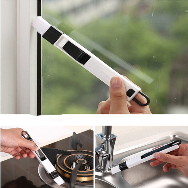 Multipurpose Window Door Keyboard Cleaning Brush - Image 5