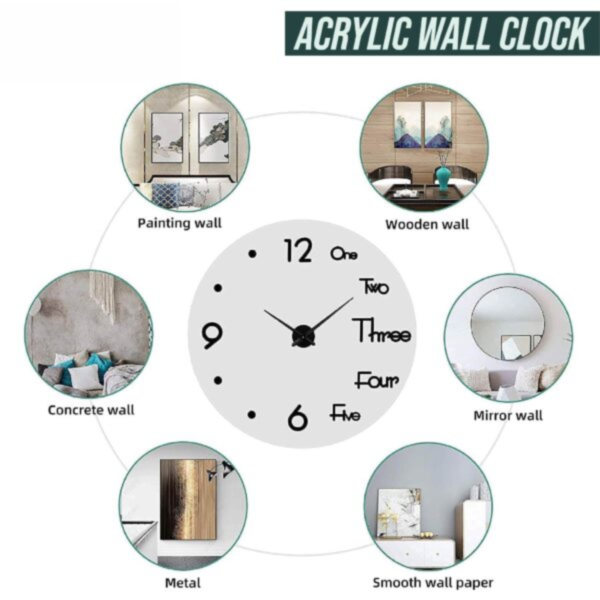 Wooden Wall Clock - Image 4