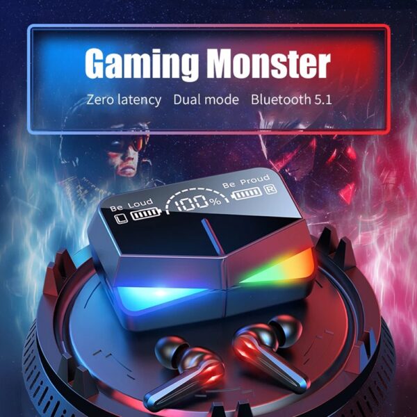 M28 TWS Wireless Gaming Bluetooth Earbuds - Image 4