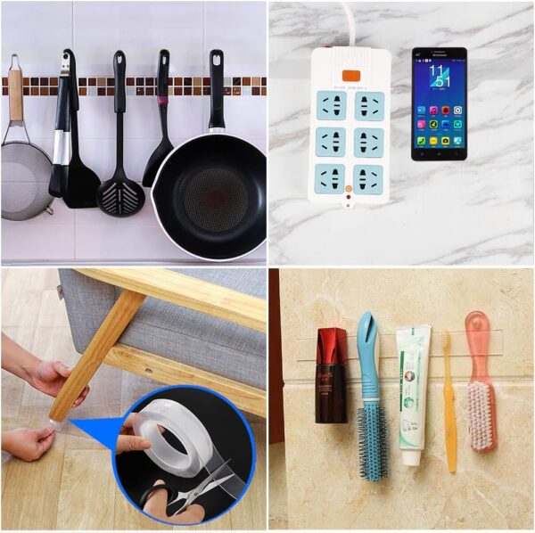 Double Sided Silicone Transparent Tape - Image 6