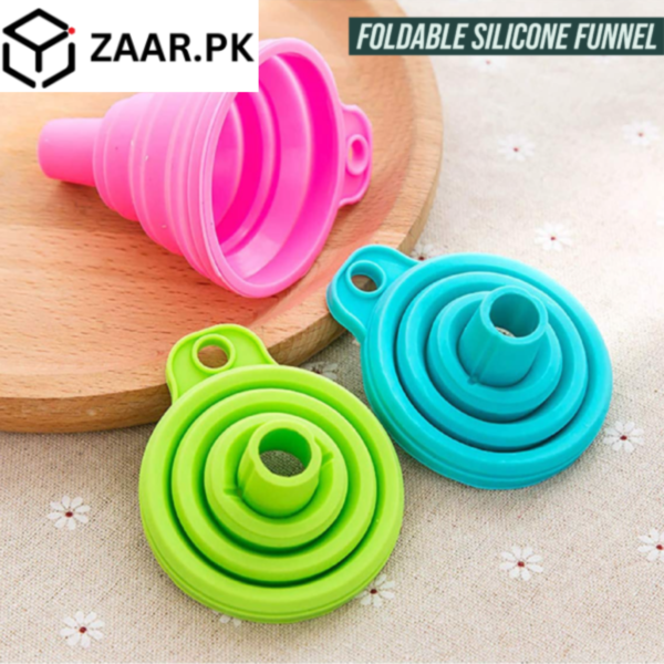 Mini Kitchen Silicone Funnel - Image 5