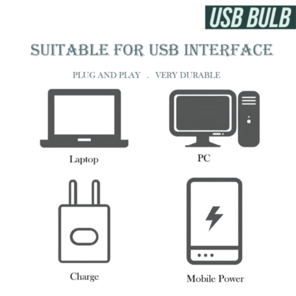 Portable Mini USB Led Night Light Bulbs - Image 6
