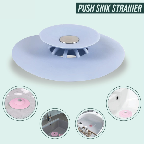 Silicone Hair Sink Flex Strainer Drainer - Image 6