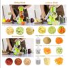 3 in 1 Manual Vegetable Cutter Slicer and Peeler - Image 7