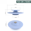 Silicone Hair Sink Flex Strainer Drainer - Image 5