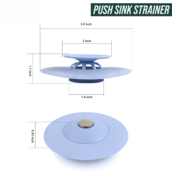 Silicone Hair Sink Flex Strainer Drainer - Image 5