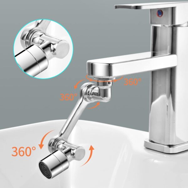 Swivel Robotic Arm Faucet Extension - Image 4
