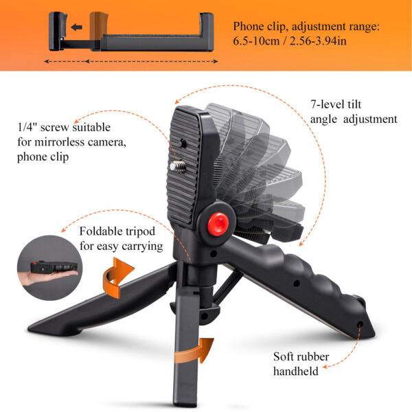 Vlogging Kit, Video Making Kit for Mobile Phones - Image 5