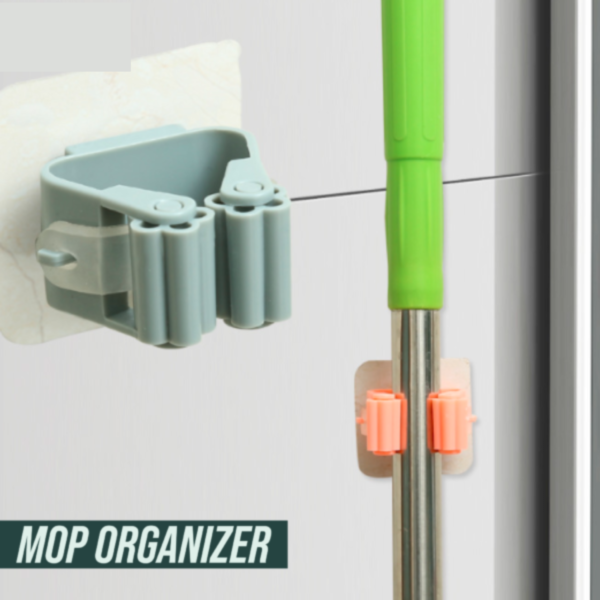 Wall Mounted Mop Organizer Holder - Image 3