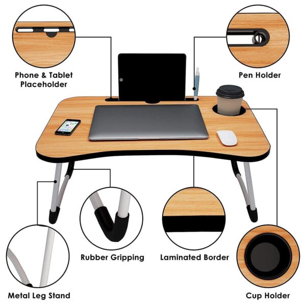 Wooden Gaming Laptop Table - Image 7