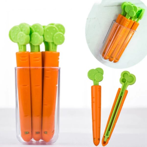 Cute Carrot Sealing Clip - Image 4