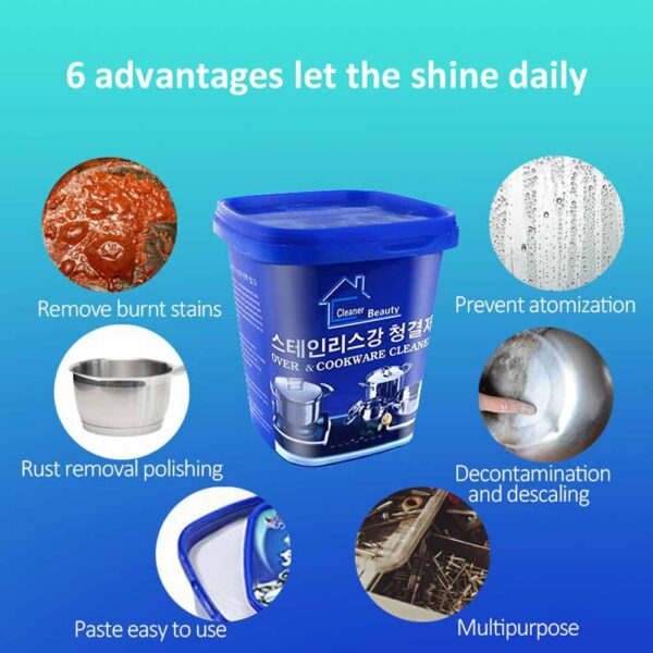 Stainless Steel Cookware Cleaning Paste - Image 6