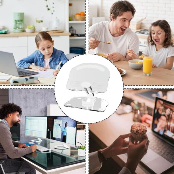 Portable Rotating Tablet Stand Holder - Image 9