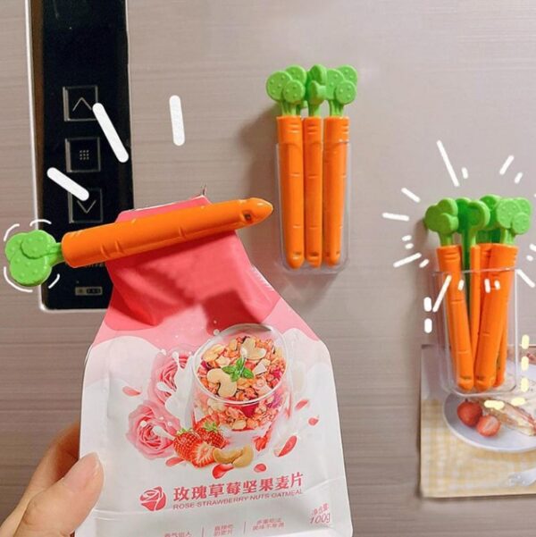 Cute Carrot Sealing Clip - Image 2