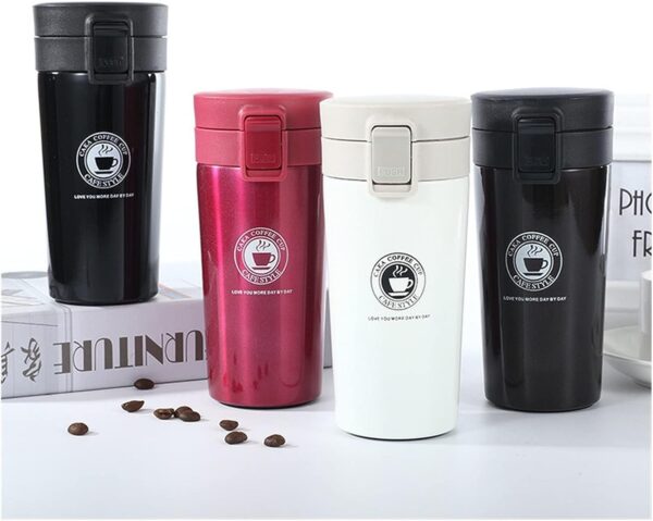 Stainless Steel Travel Portable Coffee Mug - Image 7