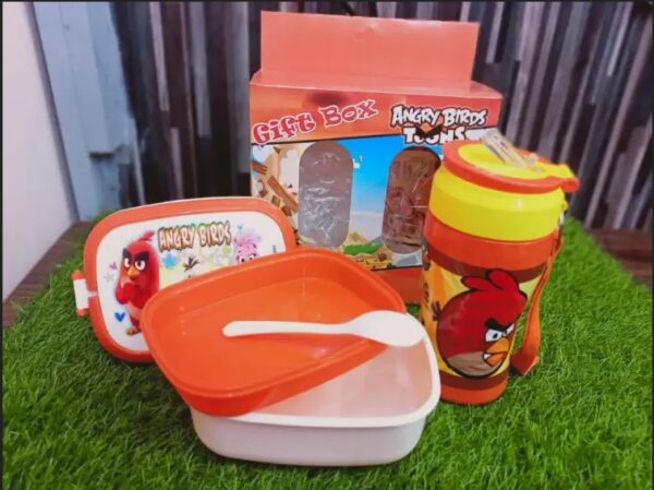 LUNCH BOX FOR SCHOOL KIDS / HOT AND COOL BOTTLE / LUNCH BOX FOR KIDS/2 IN 1 DEAL LUNCH BOX ,WATER BOTTLE - Image 4