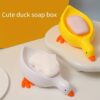 Duck shaped soap holder