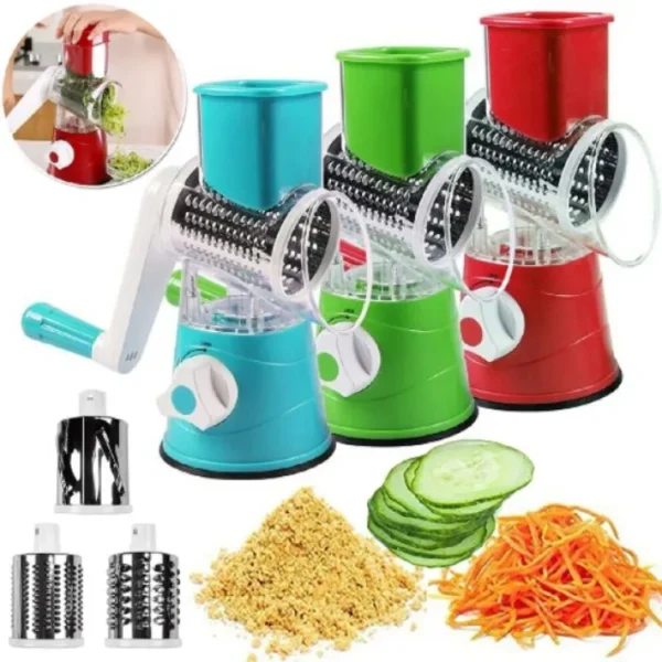 3 in 1 Manual Vegetable Cutter Slicer and Peeler - Image 2