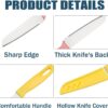 Sharp and Durable Small Kitchen Knife with Protective Cover - Image 4