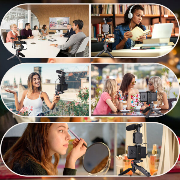 Vlogging Kit, Video Making Kit for Mobile Phones - Image 2
