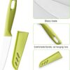 Sharp and Durable Small Kitchen Knife with Protective Cover - Image 3