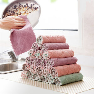 Microfiber Dish Cleaning Cloth for Kitchen