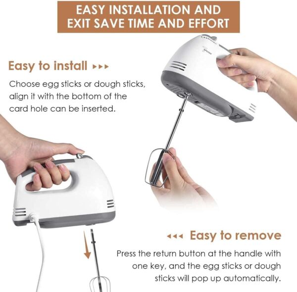 Handheld Electric Egg Beater Machine - Image 6